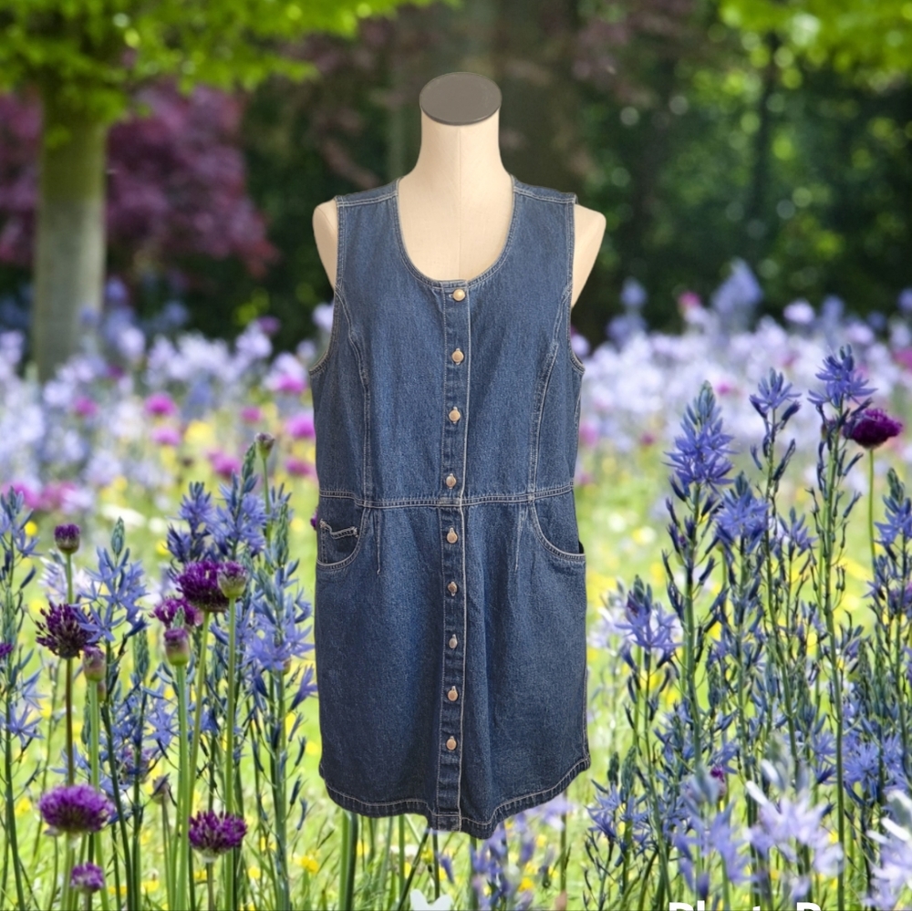 Y2K Denim Dress